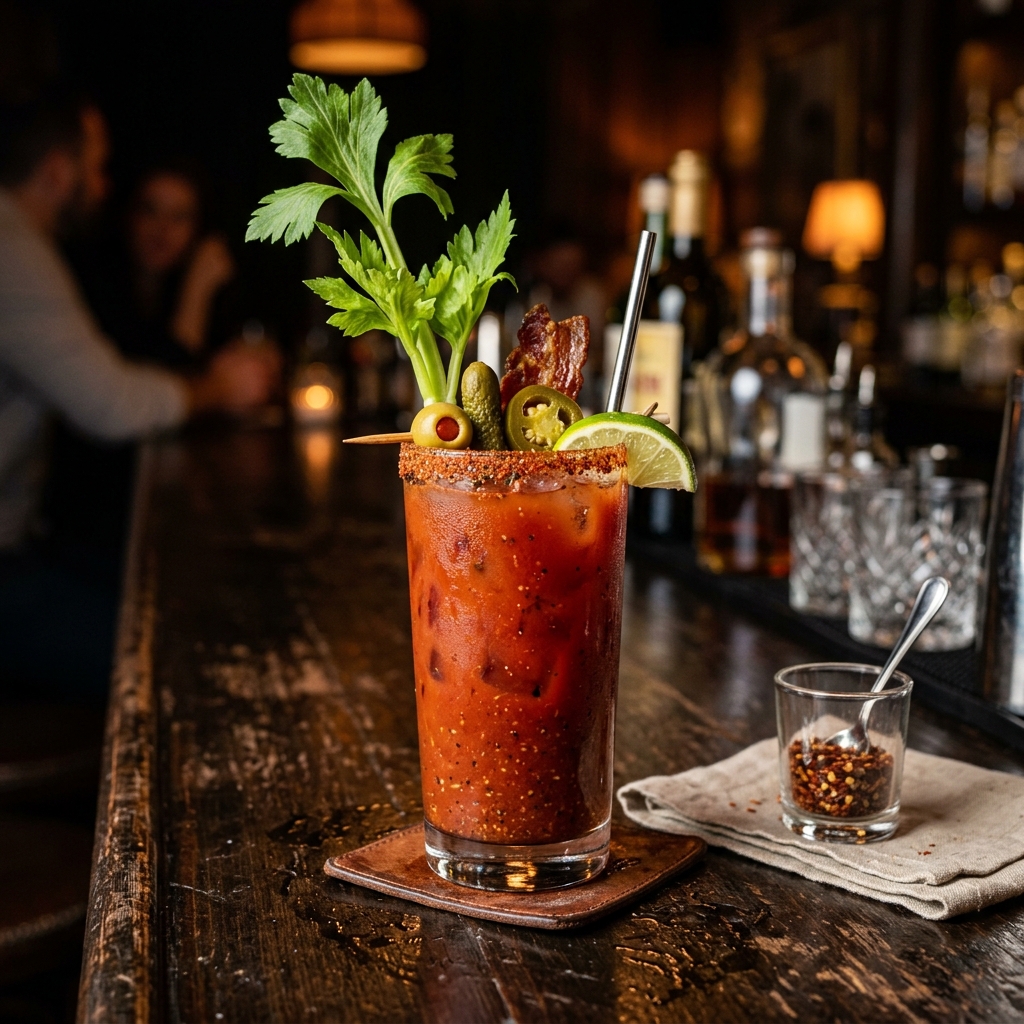 Datil-Spiced Bloody Mary
